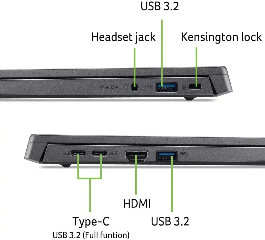Acer Aspire Lite 15 Celeron N4500 8GB RAM, 256GB SSD, 15.6" FHD, DOS, GREY